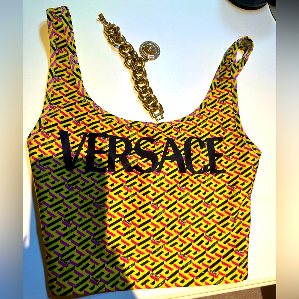 Versace bikini top